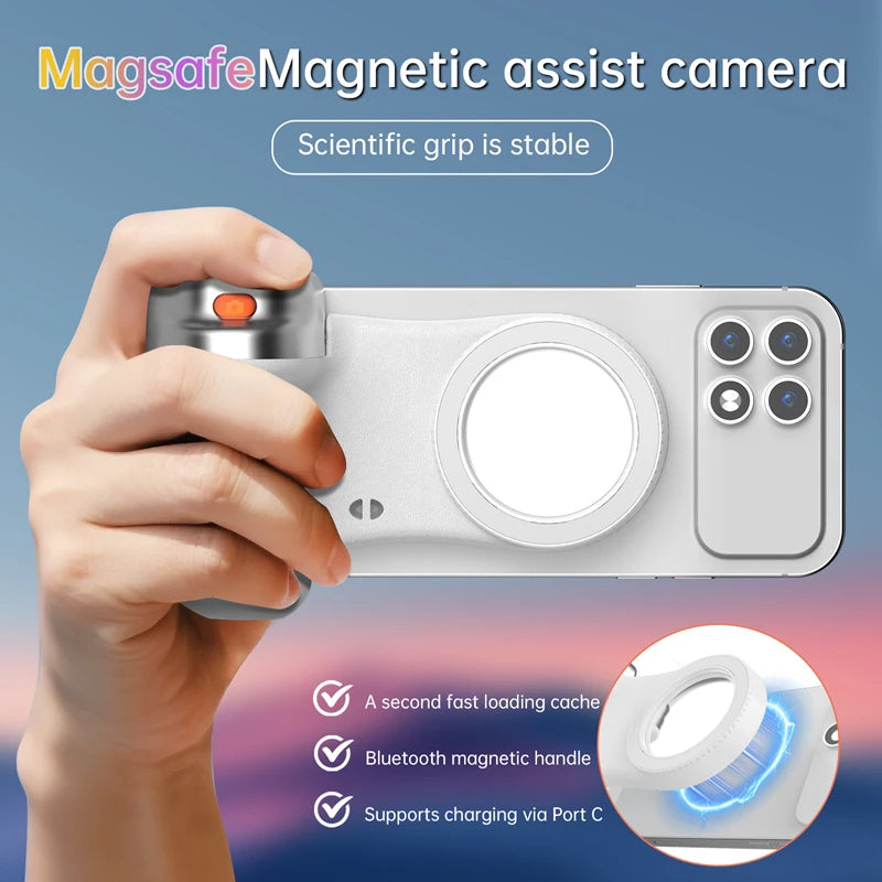 K02 Magnetic Assist Secure Magnetic Phone Grip & Stand
