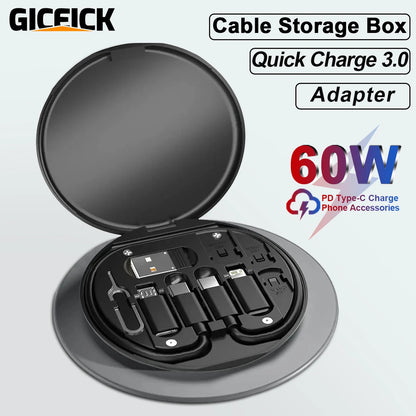 5 in 1 Digital Storage Box