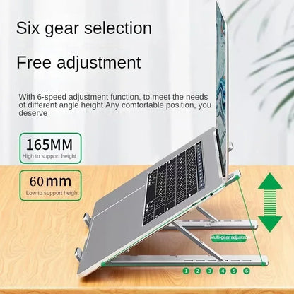 Aluminium Laptop Stand + Free Pouch