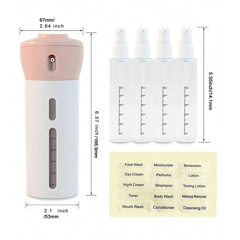 4 in 1 Travel Container