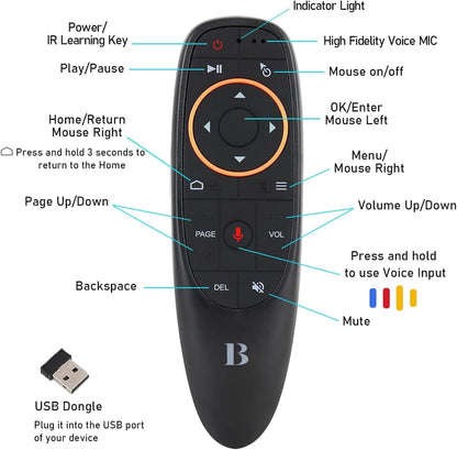 Air Mouse G10S With Voice Control