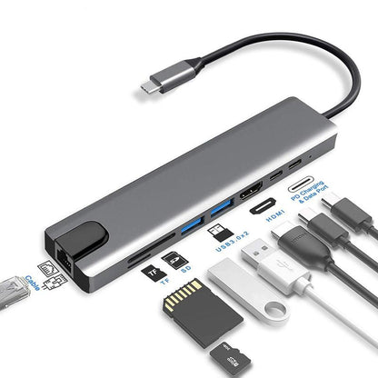 USB Type C Hub 8 in 1