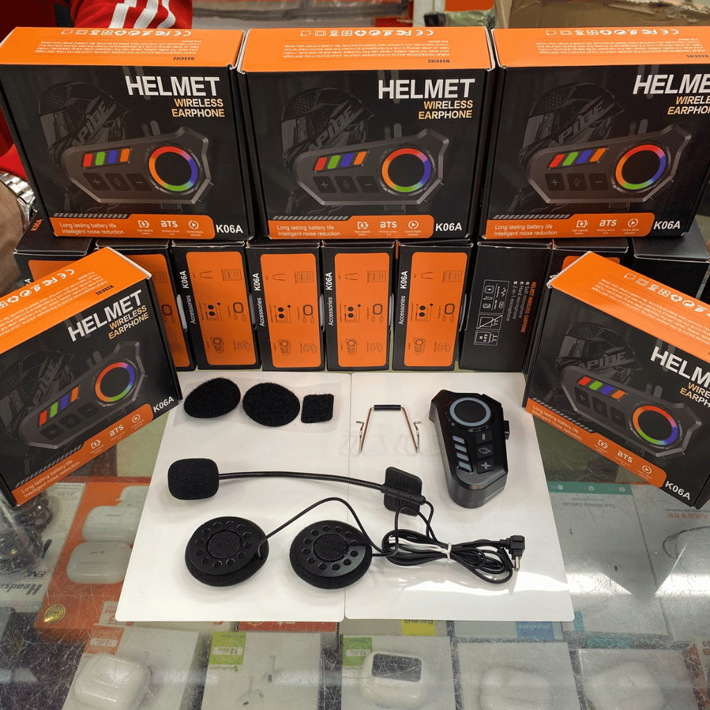 Helmet Wireless Earphone