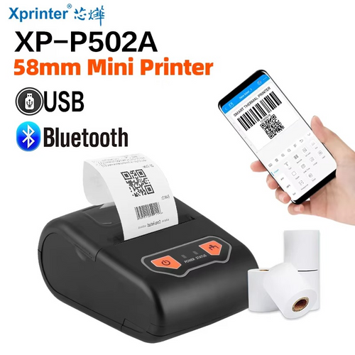 Mini Mobile Portable Thermal Printer 58mm