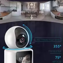 360° Smart WiFi CCTV Camera – Home Security Camera