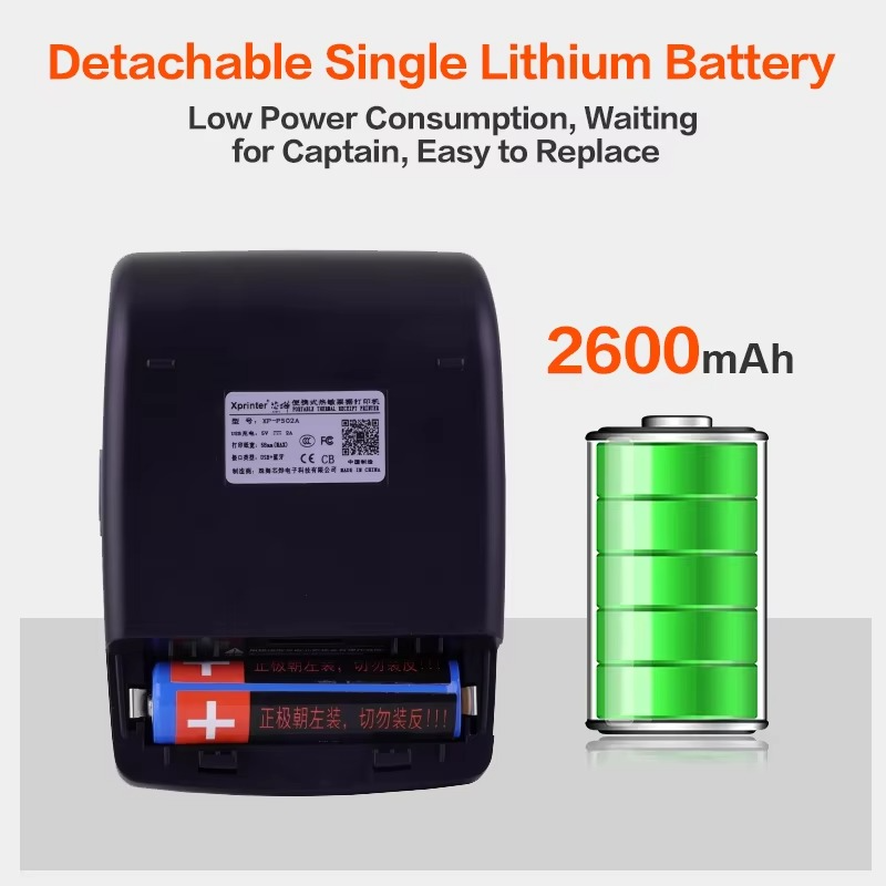 Mini Mobile Portable Thermal Printer 58mm