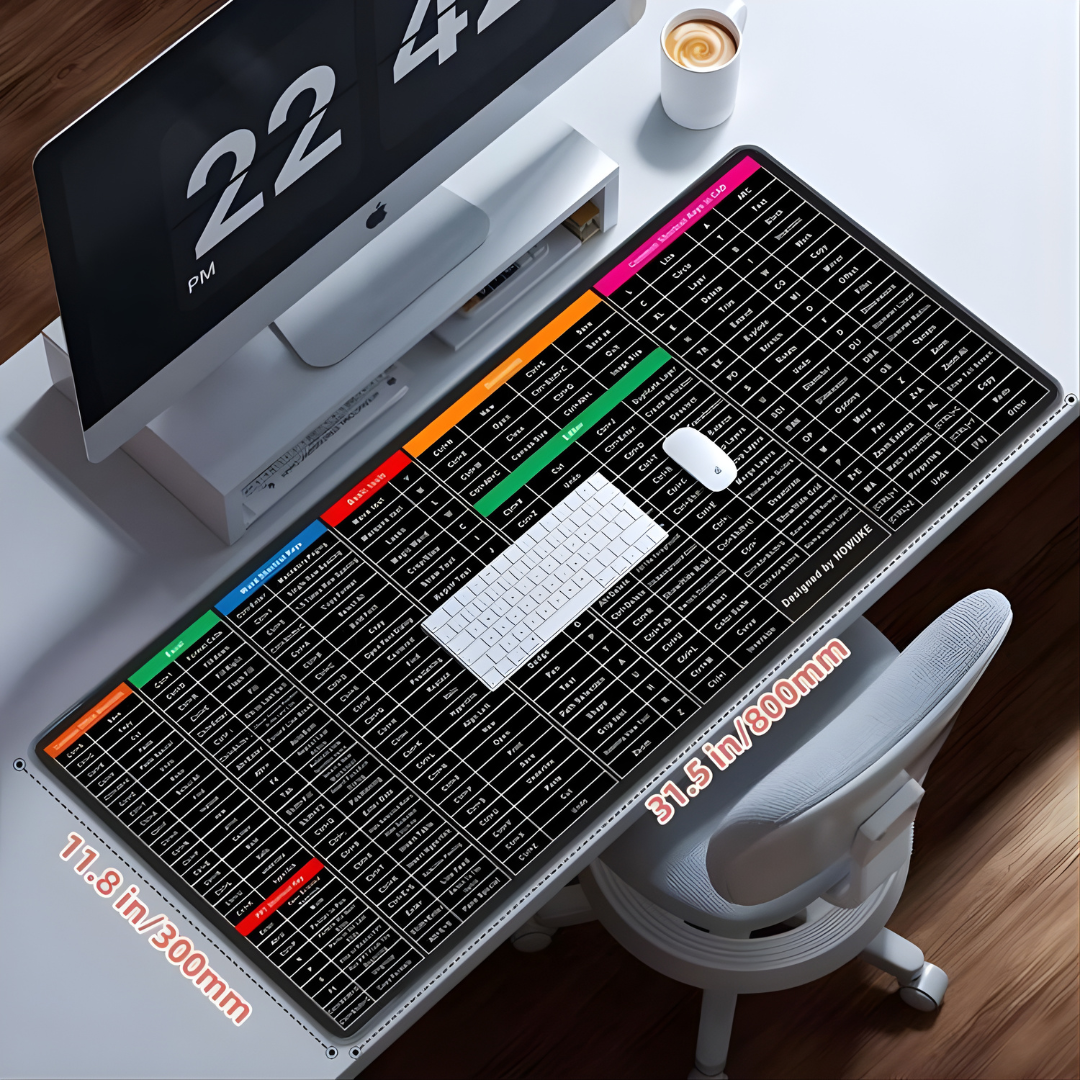 Keyboard Shortcut Desk 100+ Shortcuts for Excel, Word, PowerPoint