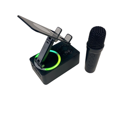 K-18 3 in 1 Rotatory stand + Wireless Speaker + Wireless Microphone