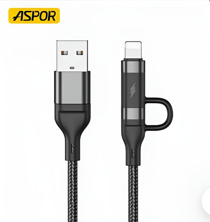 4 in 1 Fast Charging Data Cable