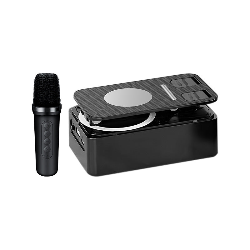 K-18 3 in 1 Rotatory stand + Wireless Speaker + Wireless Microphone