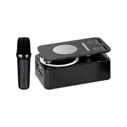 K-18 3 in 1 Rotatory stand + Wireless Speaker + Wireless Microphone