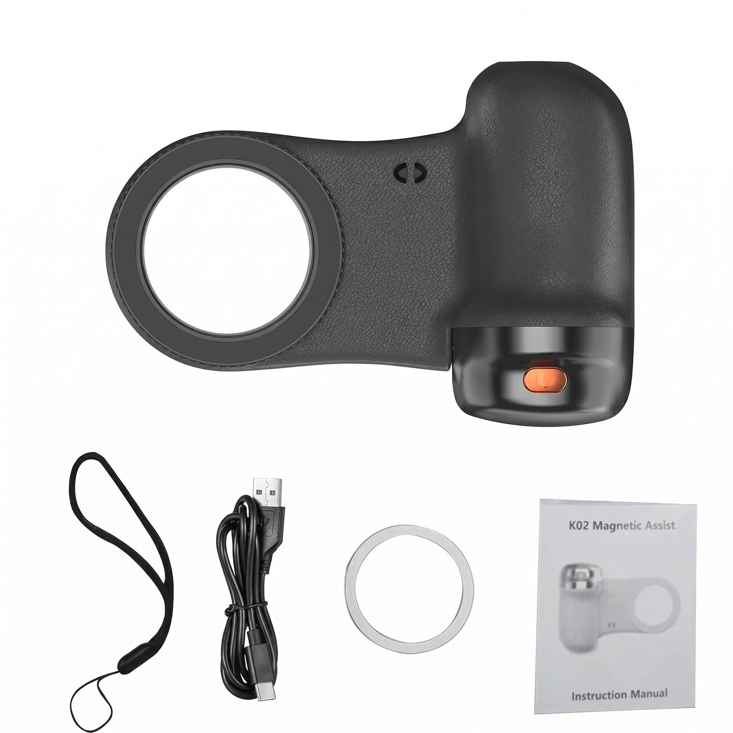 K02 Magnetic Assist Secure Magnetic Phone Grip & Stand