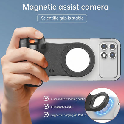 K02 Magnetic Assist Secure Magnetic Phone Grip & Stand